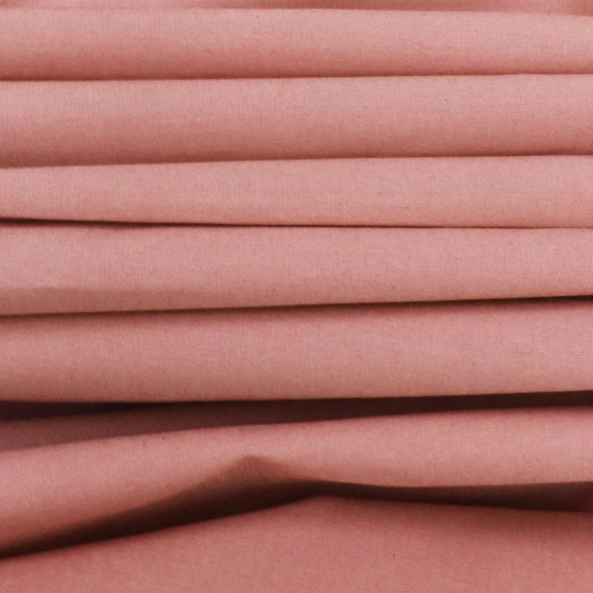 Apricot Pink Poplin Stretch Woven Fabric