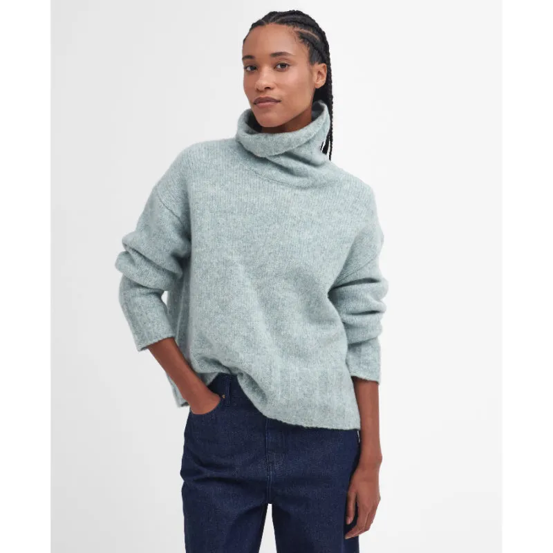 Barbour Anita Knitted Ladies Jumper - Soft Mint