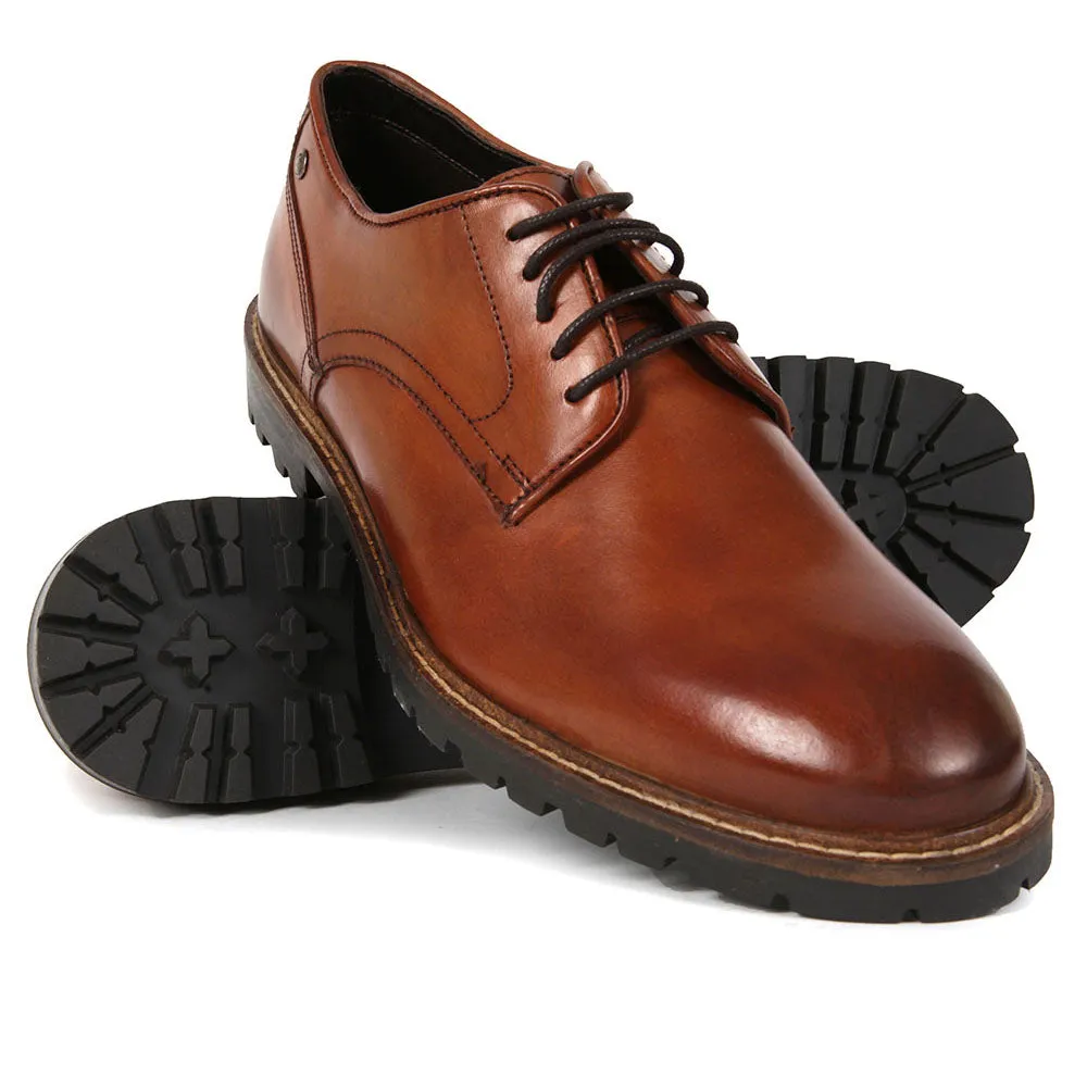 Base London Men's Shoes Barrage Washed Brown