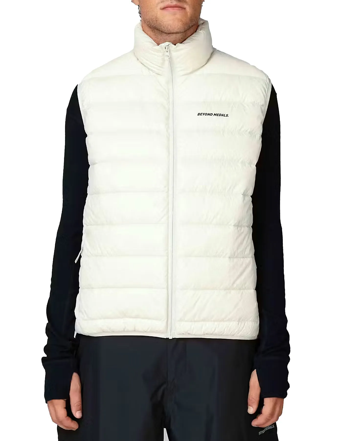 Beyond Medals Packable Down Vest - Off White