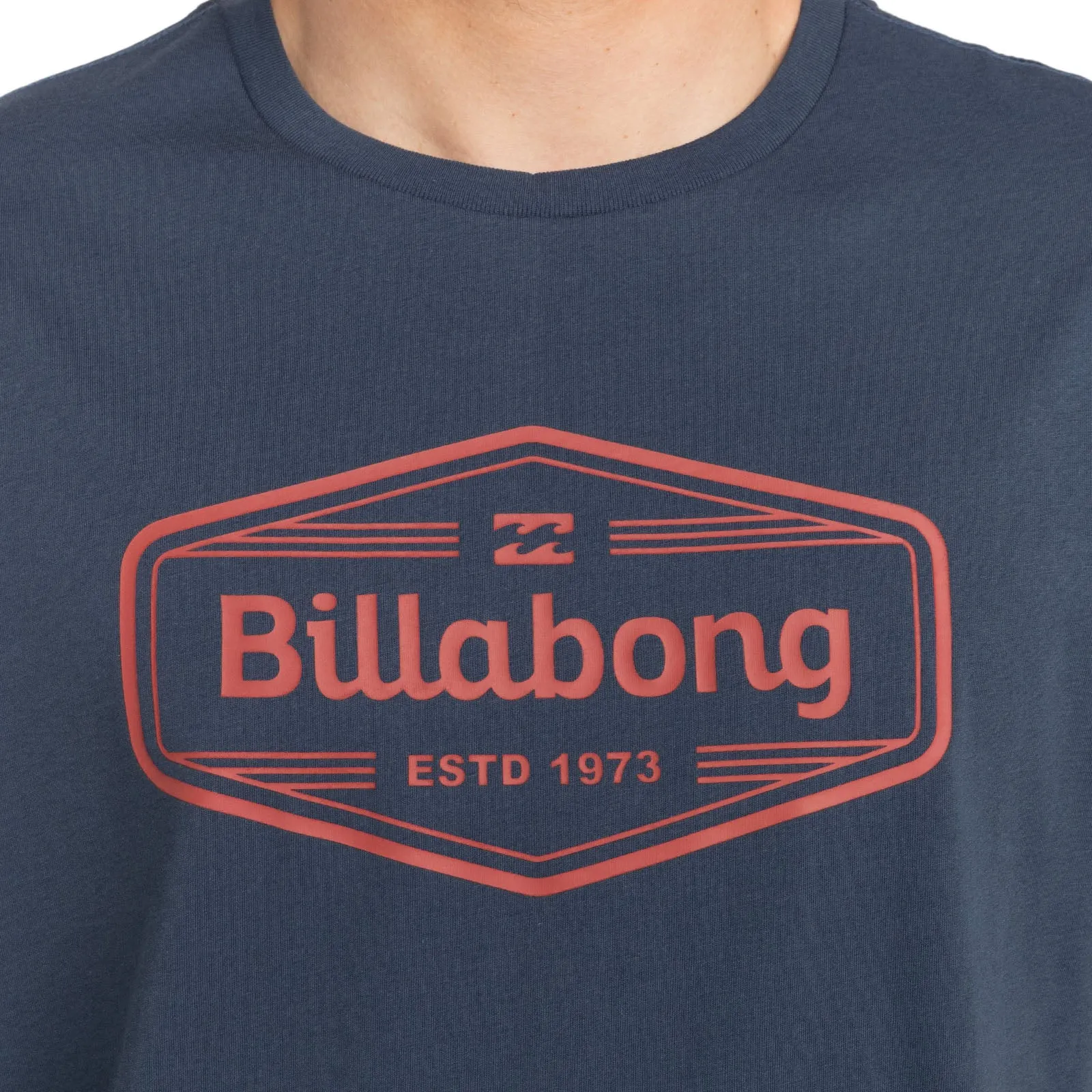 Billabong Mens Trademark Short Sleeve Cotton T-Shirt Top Tee