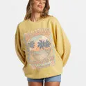 Billabong Ride In Oversized Crewneck Sweatshirt