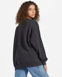 Billabong Ride In Oversized Crewneck Sweatshirt