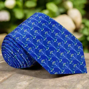 Blue Apple Slice Necktie