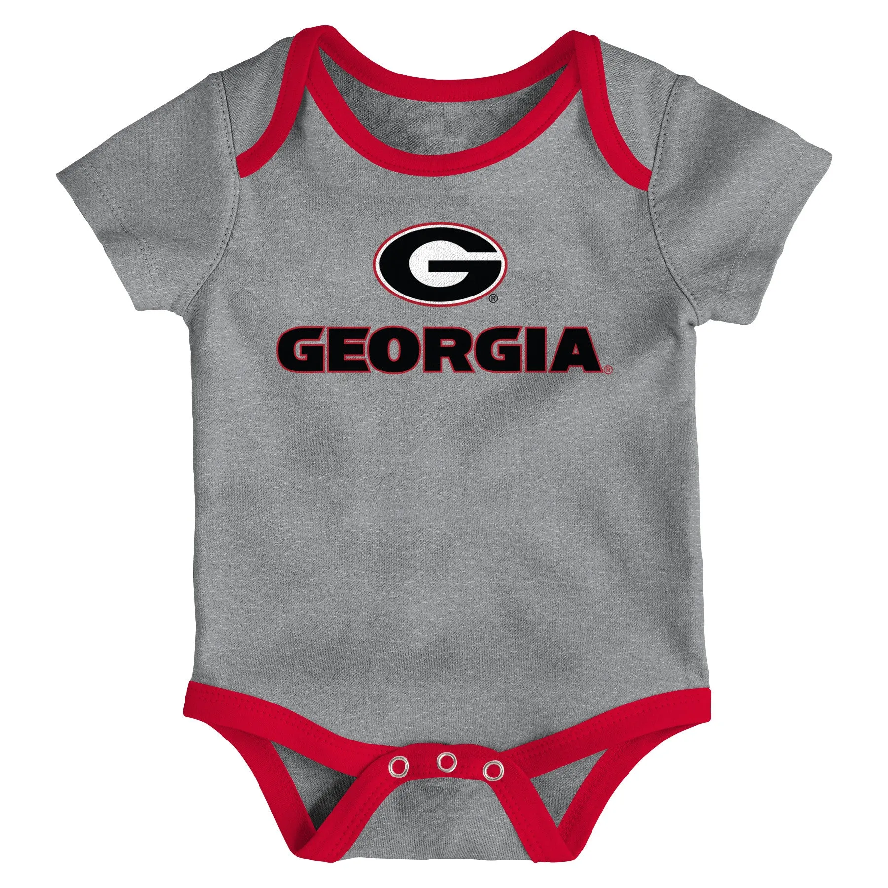 Bulldogs Let's Go 3-Pack Bodysuit Set