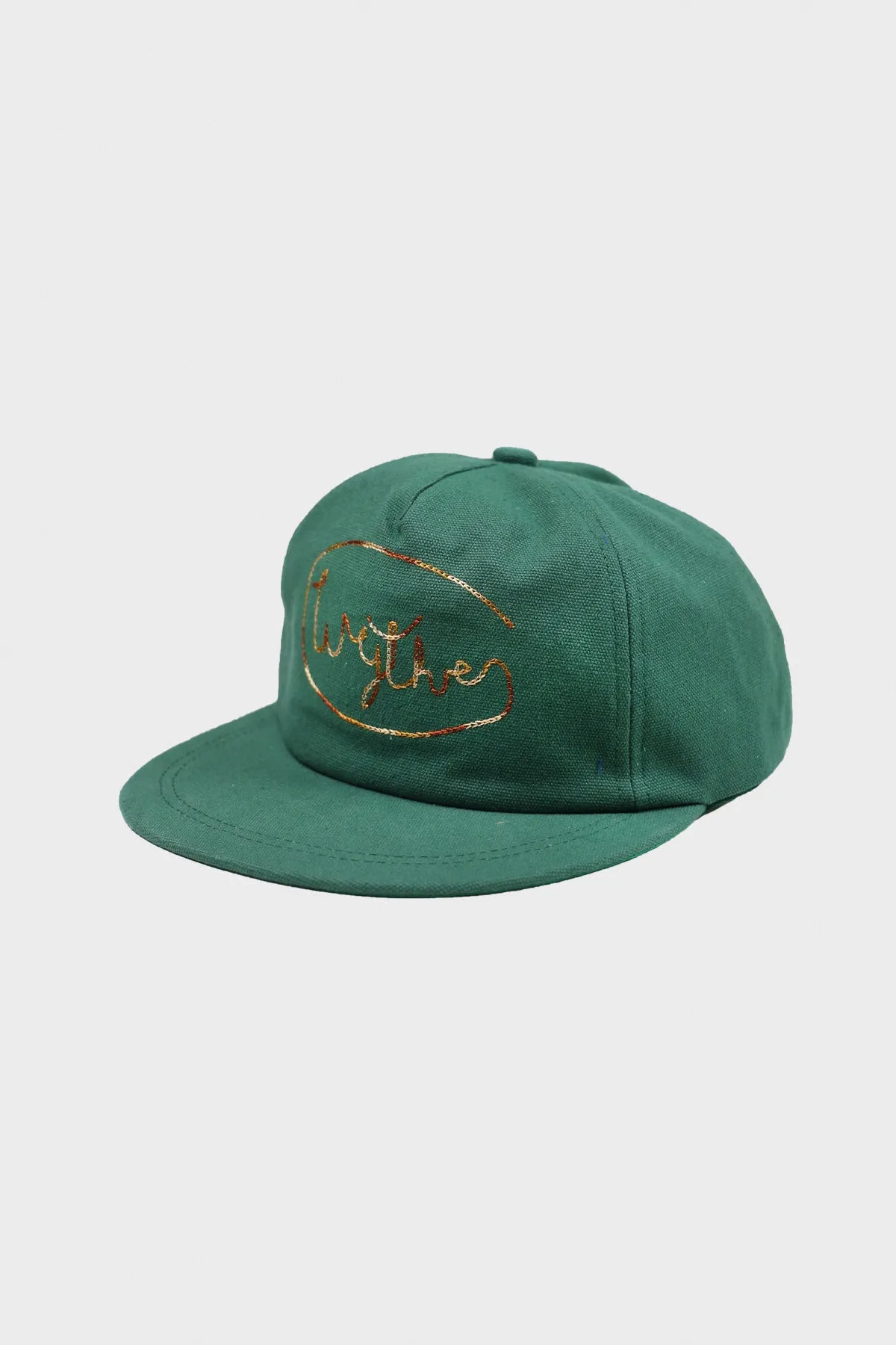 Chainstitch Canvas Ranch Hat - Green