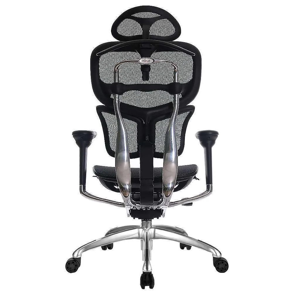 CSC Executive Mesh Chair Black Head Rest & Alu Base (125kg Max)