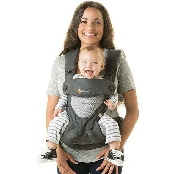 Ergobaby 360 Carrier - Cool Air Carbon Grey