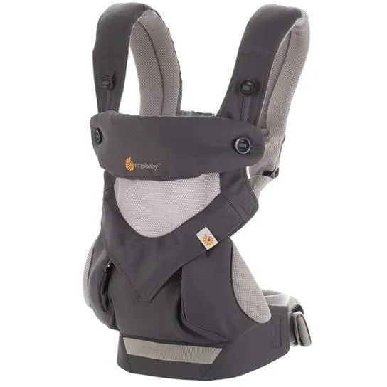 Ergobaby 360 Carrier - Cool Air Carbon Grey