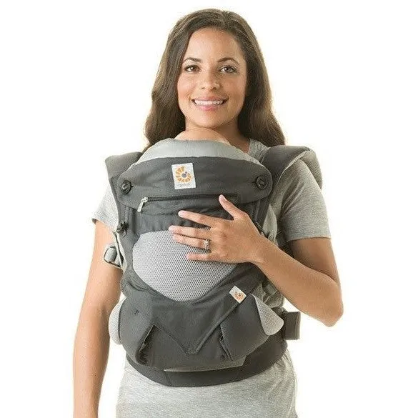 Ergobaby 360 Carrier - Cool Air Carbon Grey