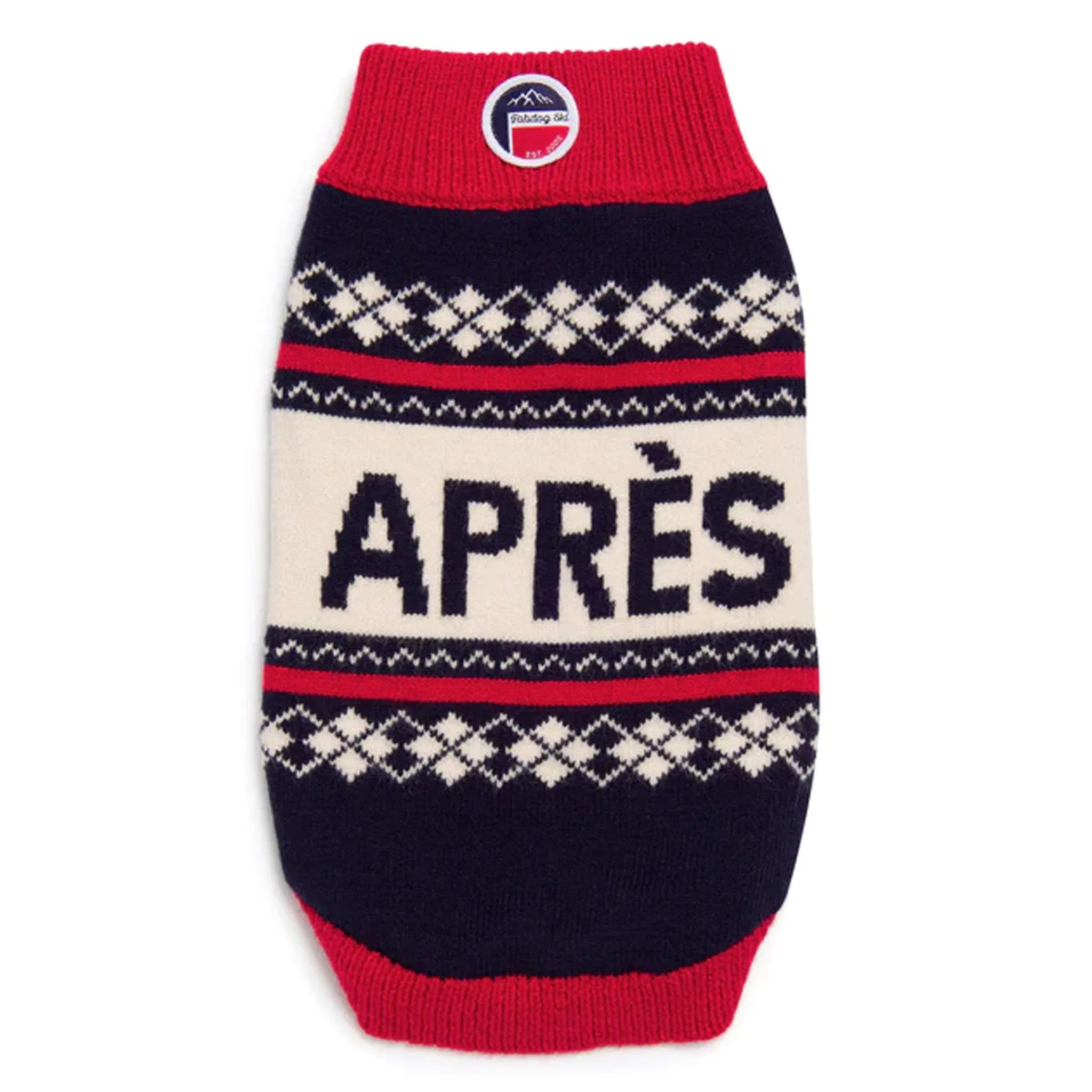 Fabdog Apres Ski Sweater - Navy