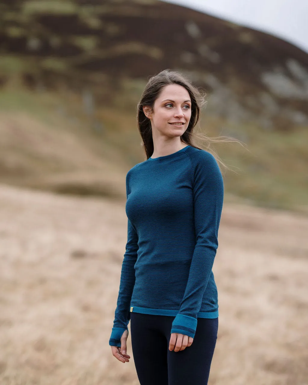 Fern Stripe Merino Base Layer