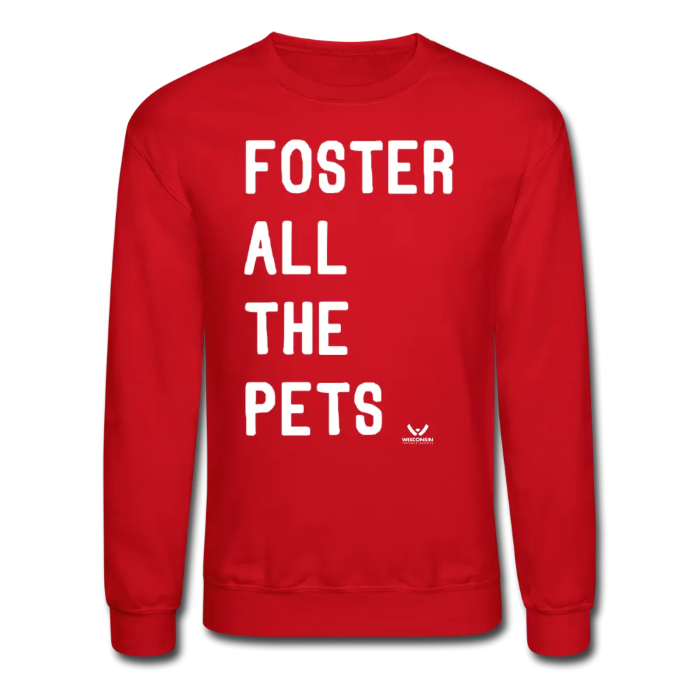 Foster All the Pets Crewneck Sweatshirt