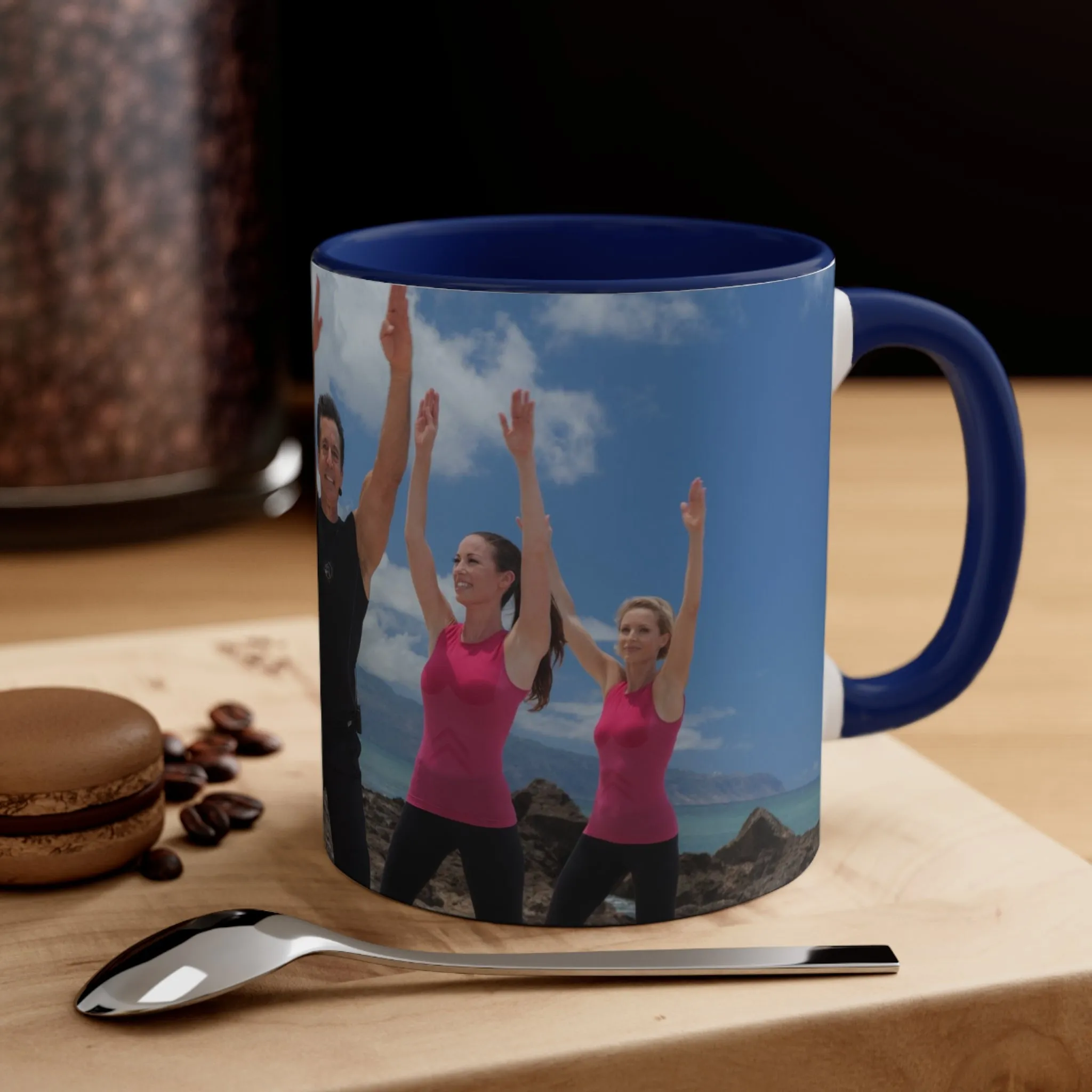 Giad's Bodies in Motion Accent Coffee Mug, 11oz