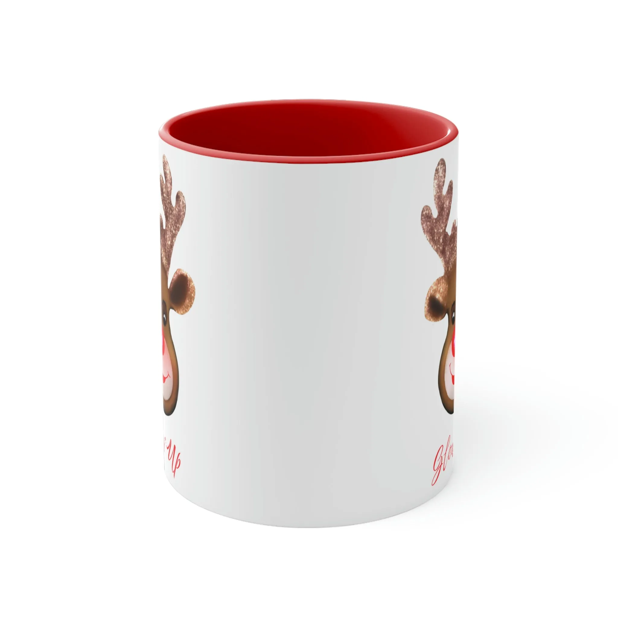 Glow Up Christmas Cheer Coffee Mug, 11oz