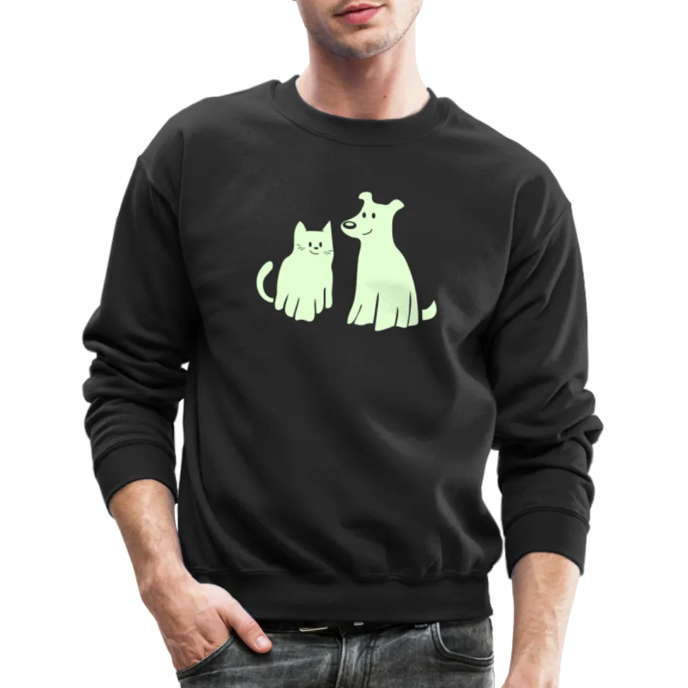 Halloween Costume Glow-in-the-Dark Crewneck Sweatshirt