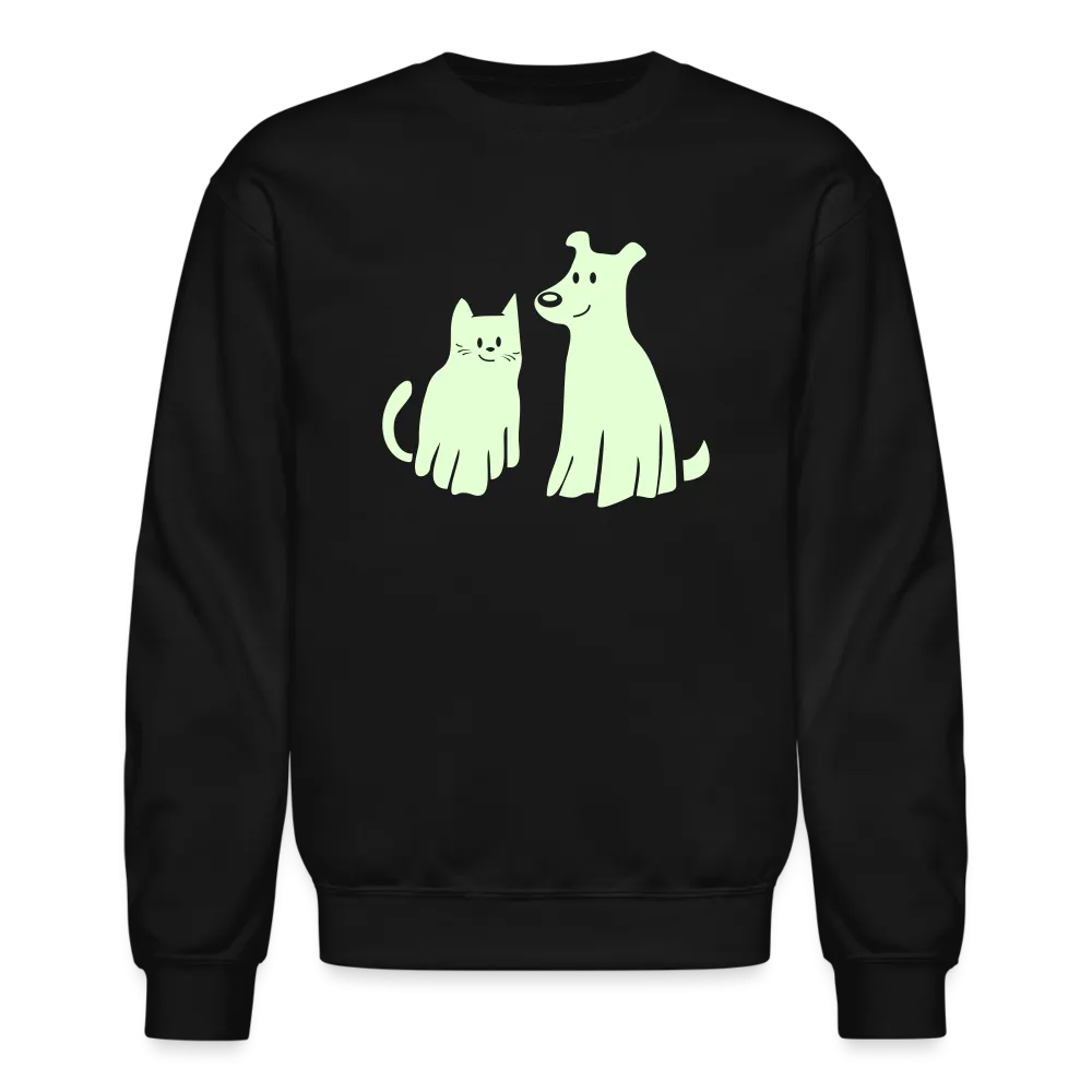 Halloween Costume Glow-in-the-Dark Crewneck Sweatshirt