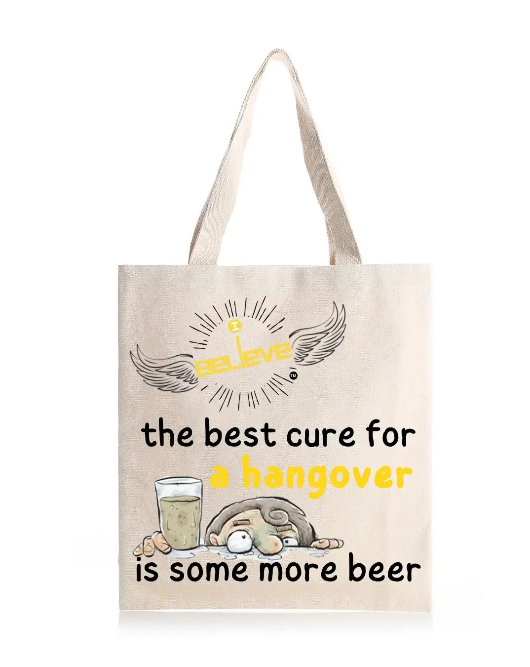 I Believe in Beer Daily Thaila -  Canvas Reusable Bags