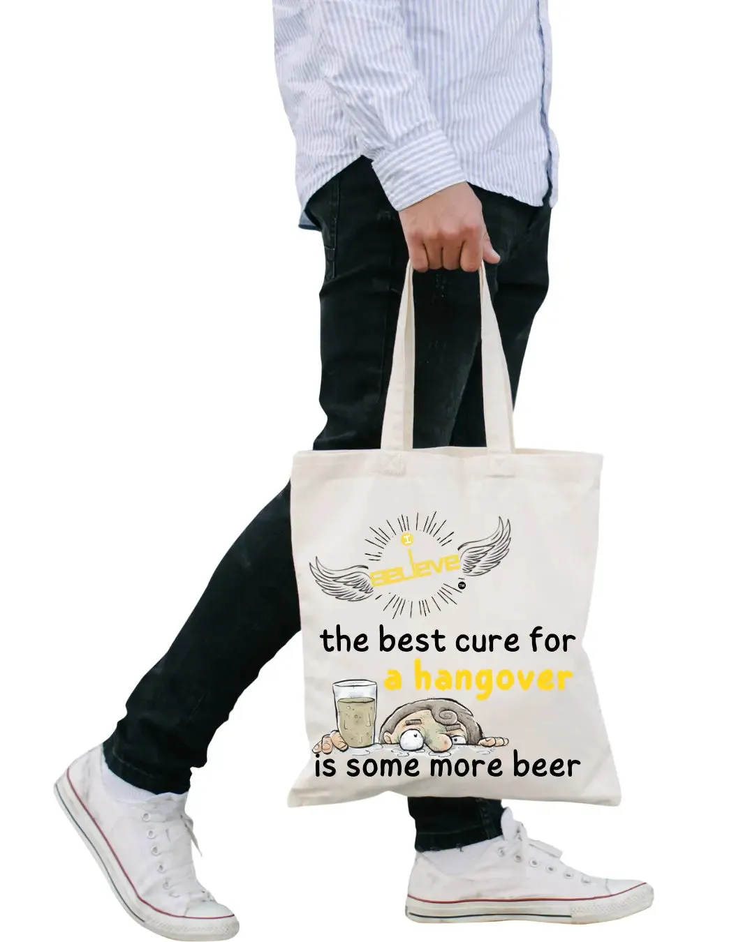 I Believe in Beer Daily Thaila -  Canvas Reusable Bags