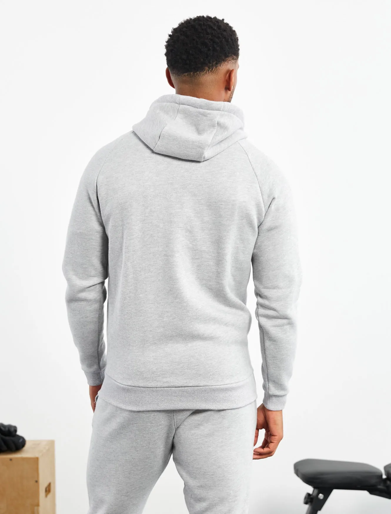 Icon Tapered Jacket - Heather Grey