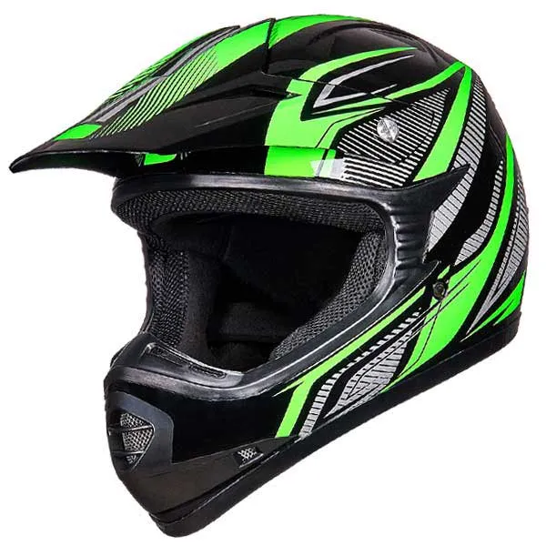 ILM Youth Kids ATV Motocross Helmet Goggles Sports Gloves Dirt Bike Motorcycle B07