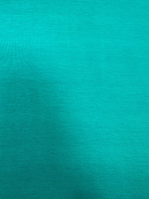 Jade Solid Rayon Spandex Jersey Knit Fabric