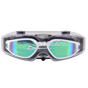 JEORGE swimming & triathlon goggles, polarized anti-fog wide vision unisex swim goggles.