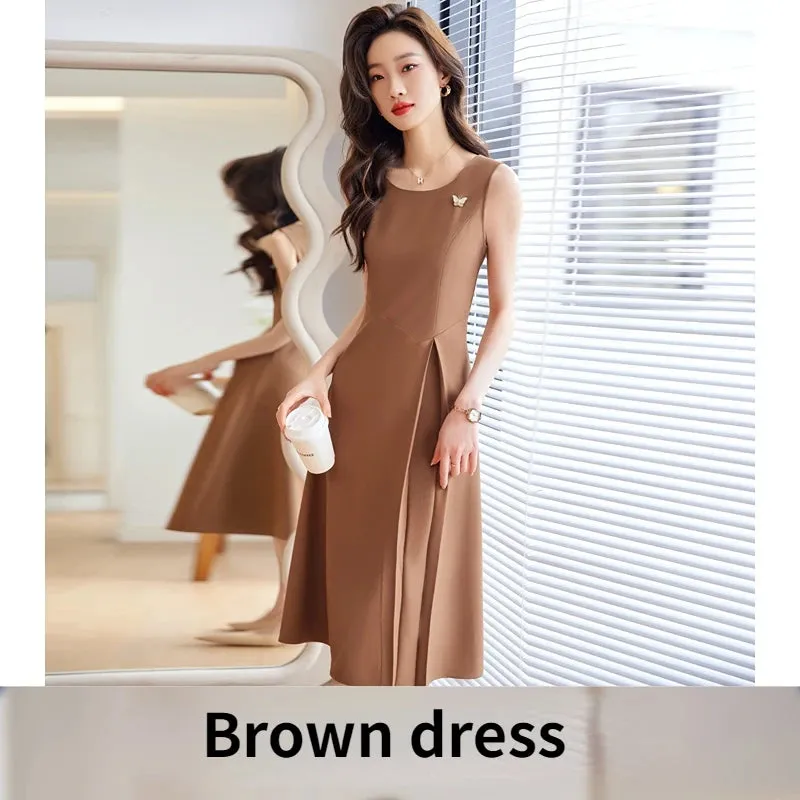 Joskaa hoco dresses Elegant Professional Women Suit Fashionable Minimalist Style to Show the Workplace Style Dress with Blazer New in Matching Sets