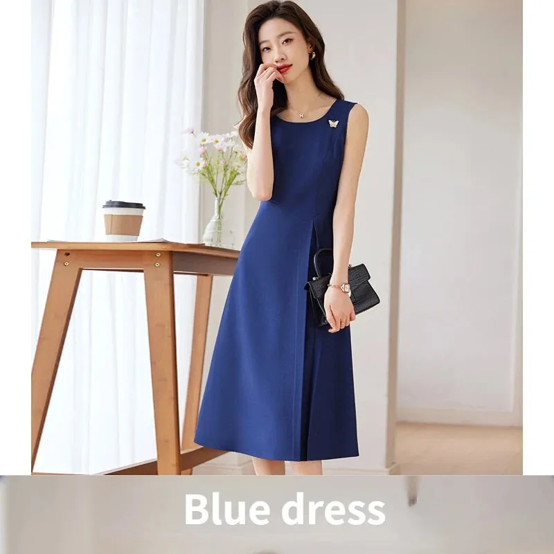 Joskaa hoco dresses Elegant Professional Women Suit Fashionable Minimalist Style to Show the Workplace Style Dress with Blazer New in Matching Sets