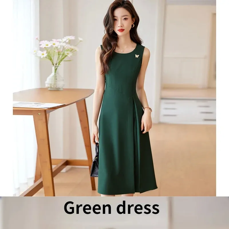 Joskaa hoco dresses Elegant Professional Women Suit Fashionable Minimalist Style to Show the Workplace Style Dress with Blazer New in Matching Sets