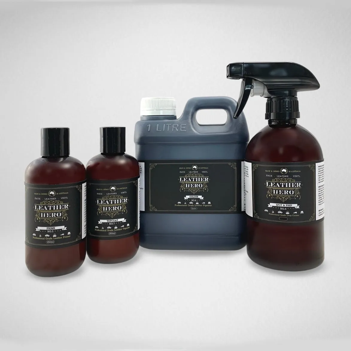 Leather Repair & Recolour Kit - Maroon