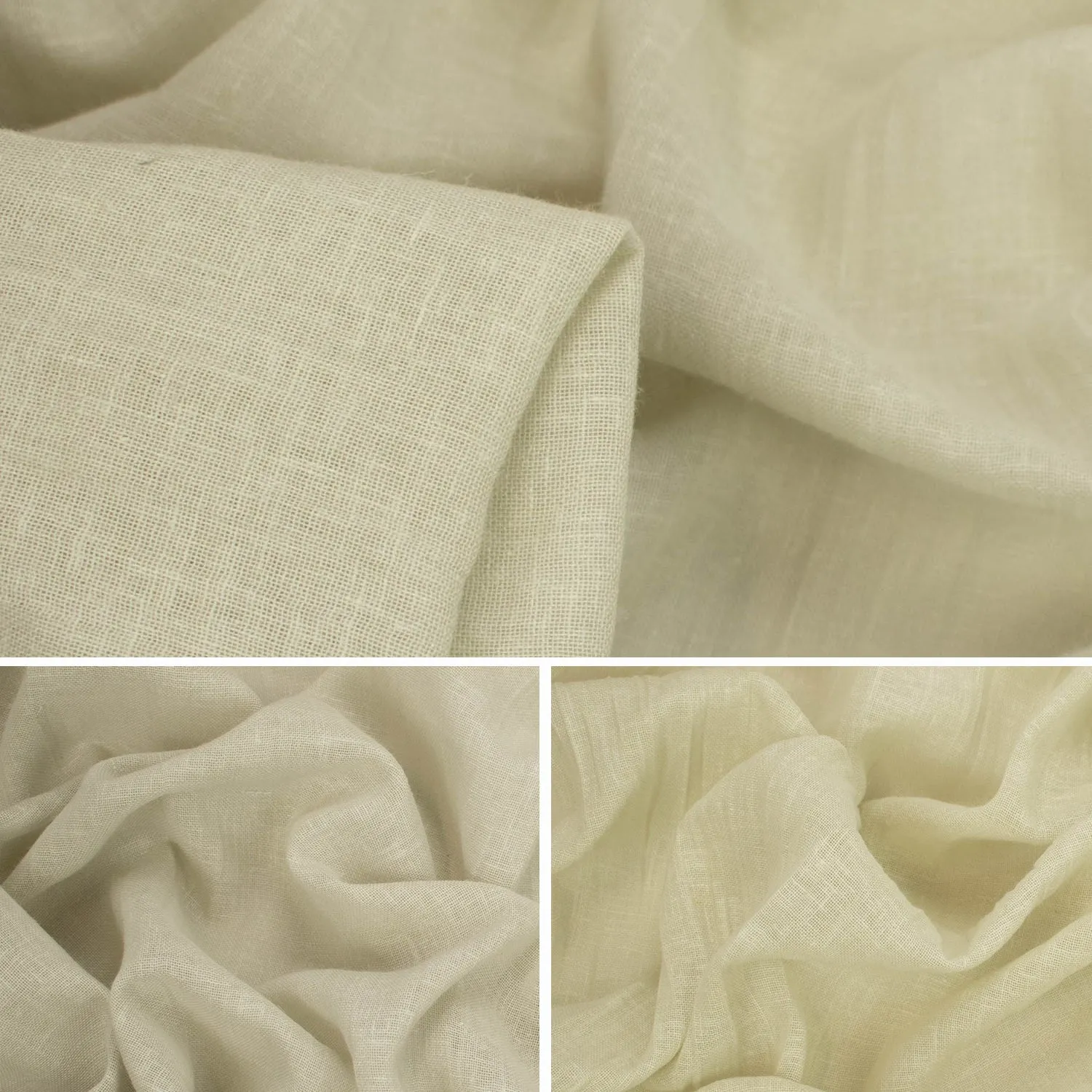 Linen Blend Muslin