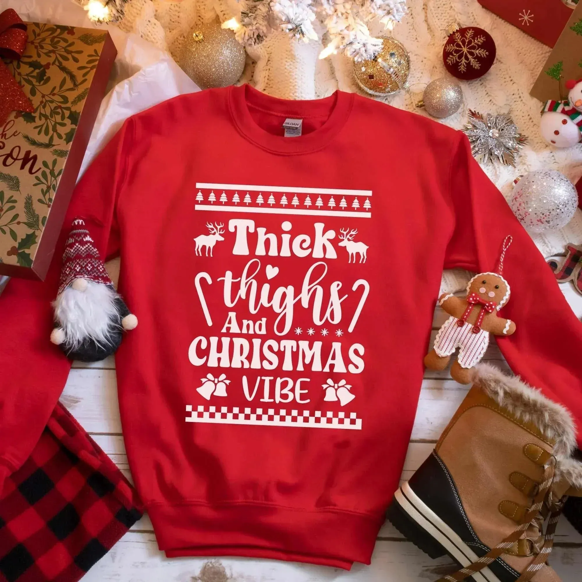 Meow Funny Christmas Sweater