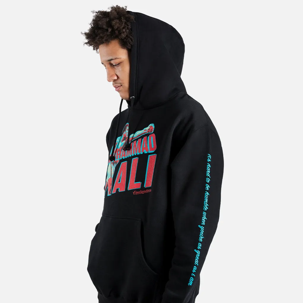 MUHAMMAD ALI HARD TO BE HUMBLE PULLOVER HOODIE