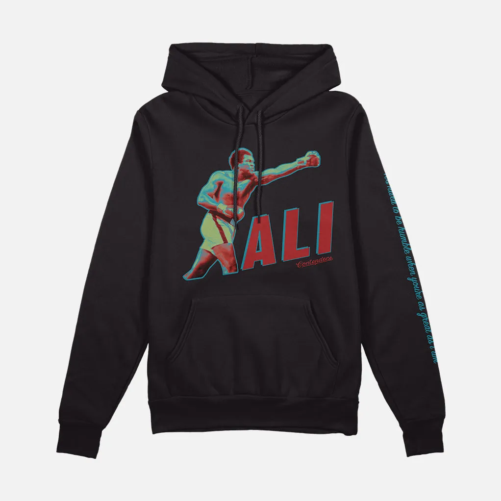 MUHAMMAD ALI HARD TO BE HUMBLE PULLOVER HOODIE