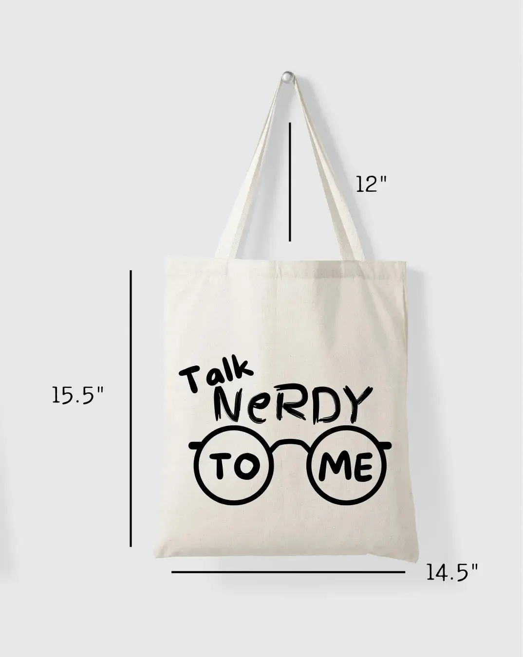 Nerdy to Me Daily Thaila -  Canvas Reusable Bags