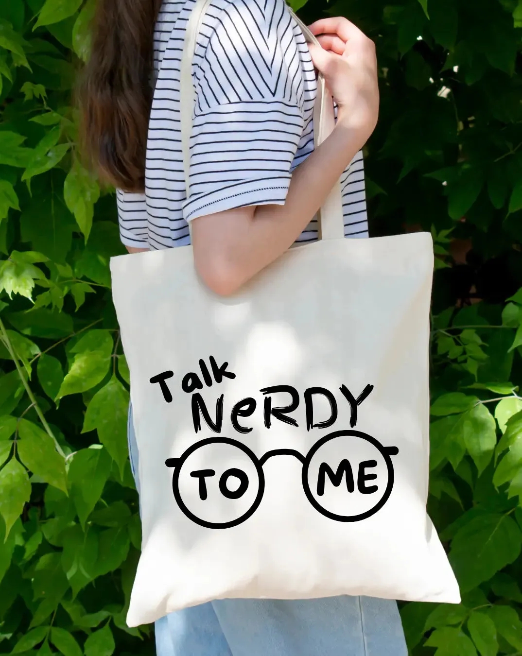 Nerdy to Me Daily Thaila -  Canvas Reusable Bags