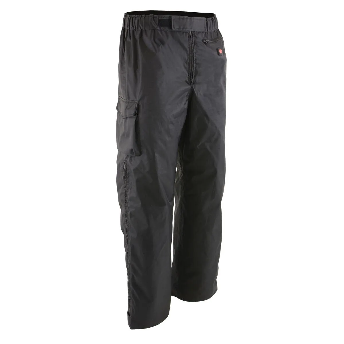 NexGen Heat MPM5715SET Men Black Winter Thermal Heated Pants for Ski and Riding w/ Rechargable Battery Pack