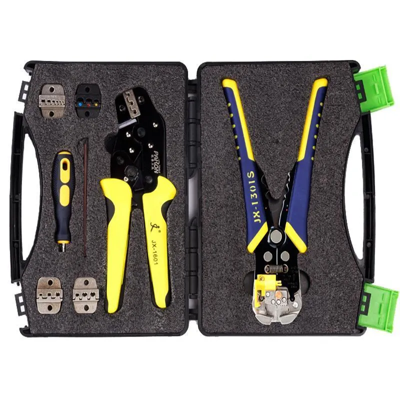 Paron JX-D5301S Multifunctional Ratchet Crimping Tool Wire Strippers Terminals Pliers Kit