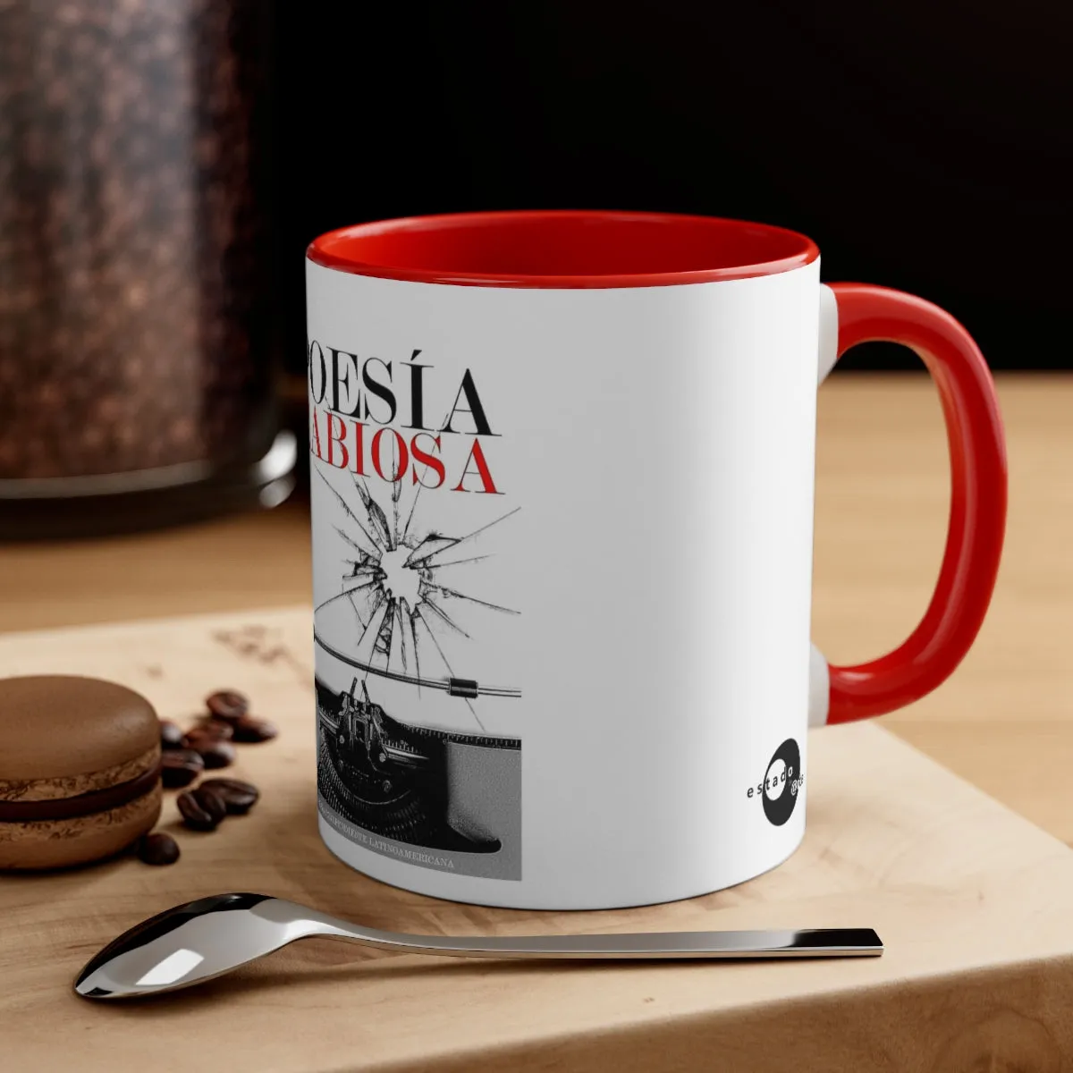 Poesía Rabiosa Accent Coffee Mug, 11oz by Insignia