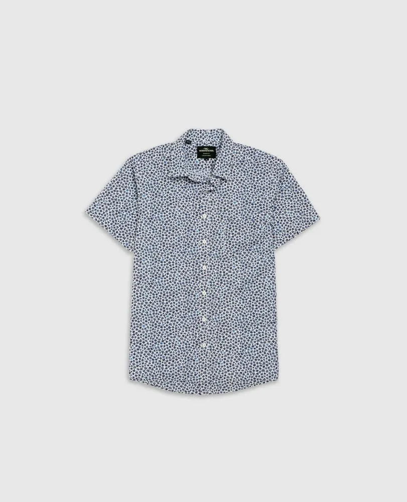 Portage Sports Fit Shirt - Bluebell