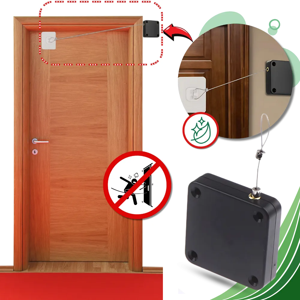 Punch-free Automatic Door Closer