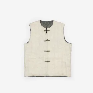 Reversible China Button Inner Down Vest