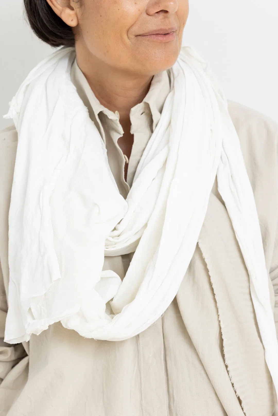 RUNDHOLZ DIP SCARF COTTON