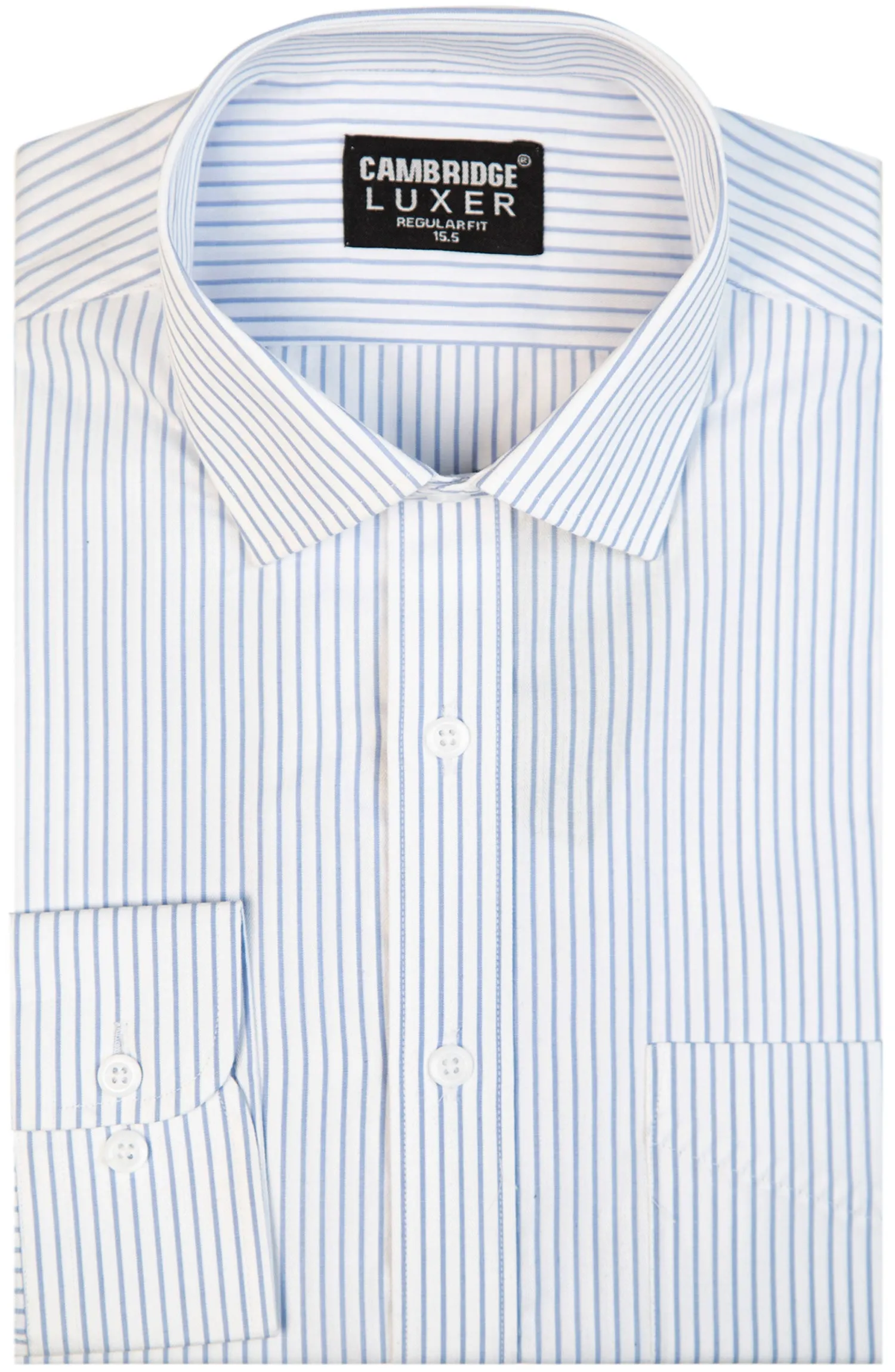 Sky Blue/White Luxer Formal Shirt