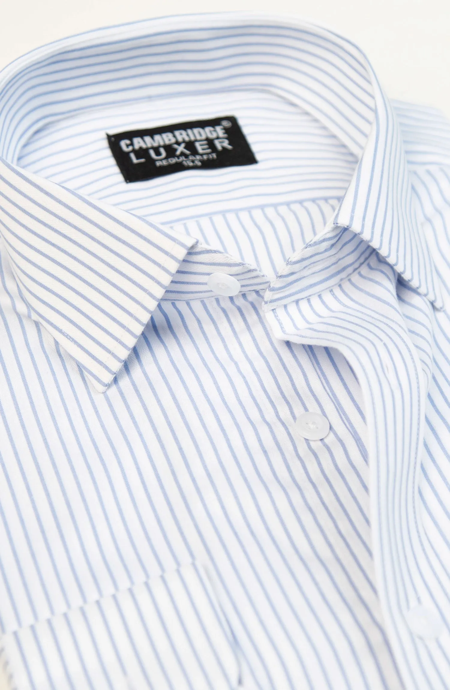 Sky Blue/White Luxer Formal Shirt