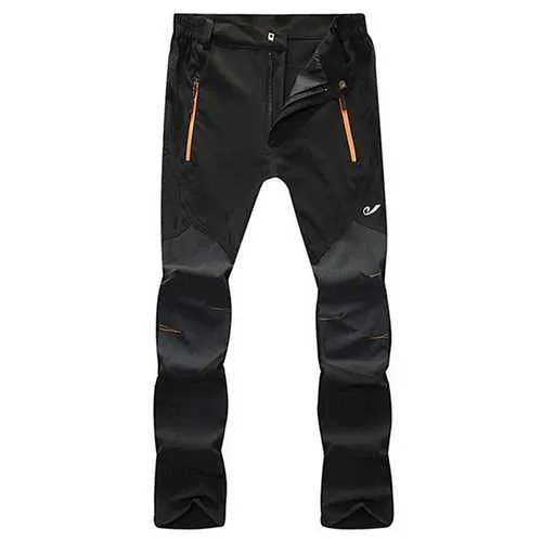 Spring Summer Unisex Outdoor Thin Elastic Stretch Pants Casual Waterproof Breathable Trousers