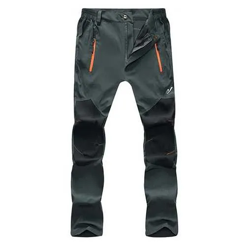 Spring Summer Unisex Outdoor Thin Elastic Stretch Pants Casual Waterproof Breathable Trousers