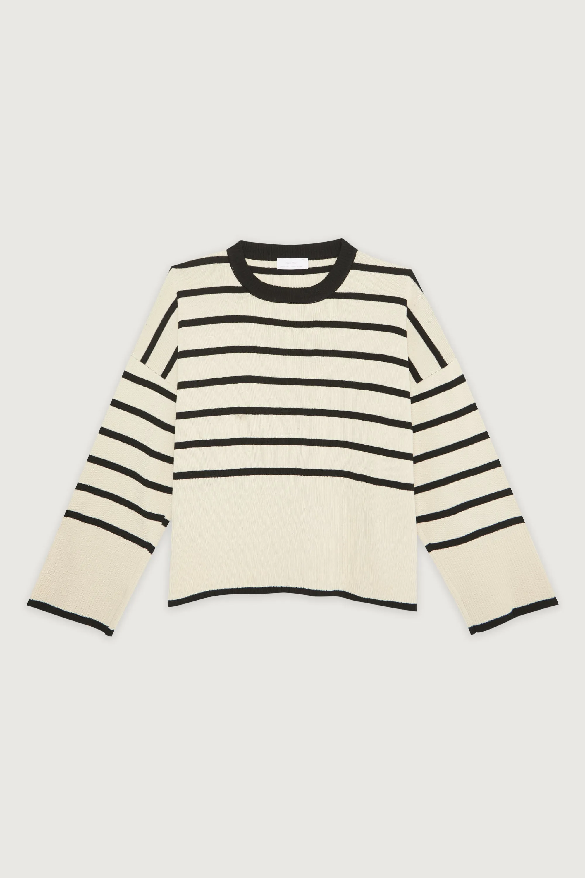 STRIPED CASHMERE SWEATER