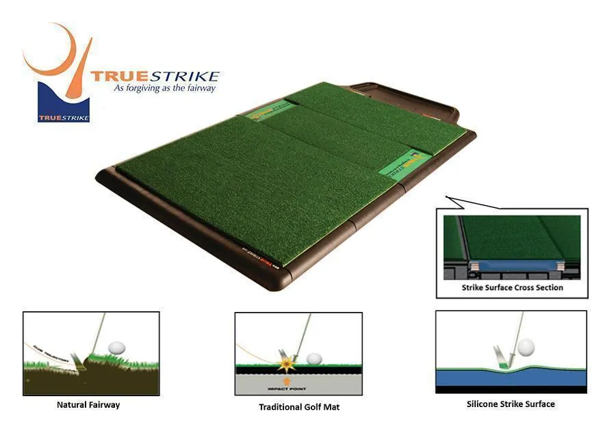 TrueStrike Golf Mat - Single